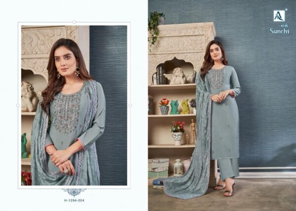 ALOK SUIT SANCHI EMBROIDERY SALWAR SUITS IN INDIA