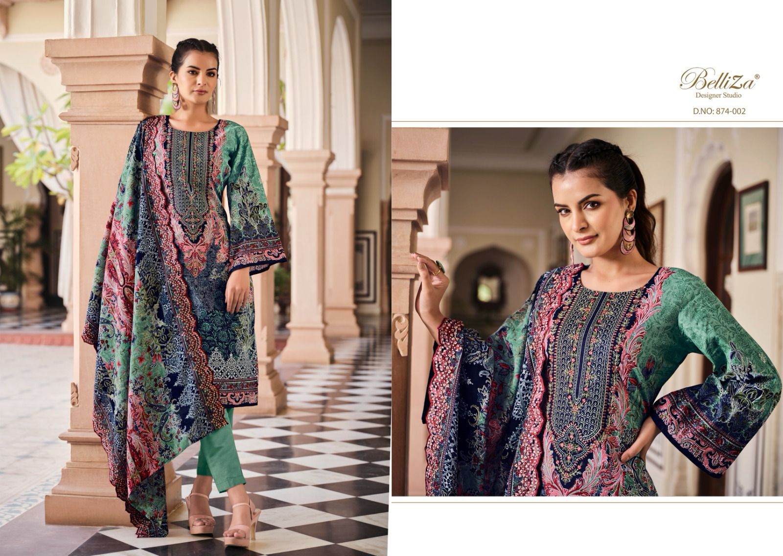 BELLIZA GUZARISH VOL 2 DESIGNER SALWAR KAMEEZ WHOLESALER IN SURAT