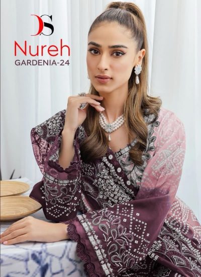 DEEPSY NUREH GARDENIA VOL 24 PAKISTANI SUITS