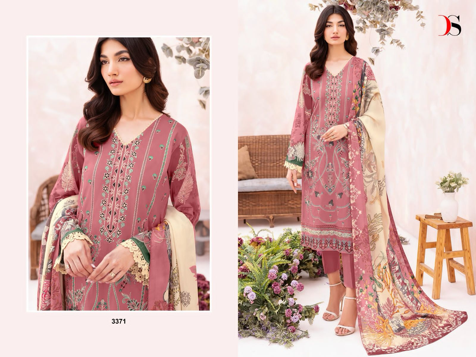 DEEPSY SUITS CHEVERON VOL 20 PAKISTANI SUITS