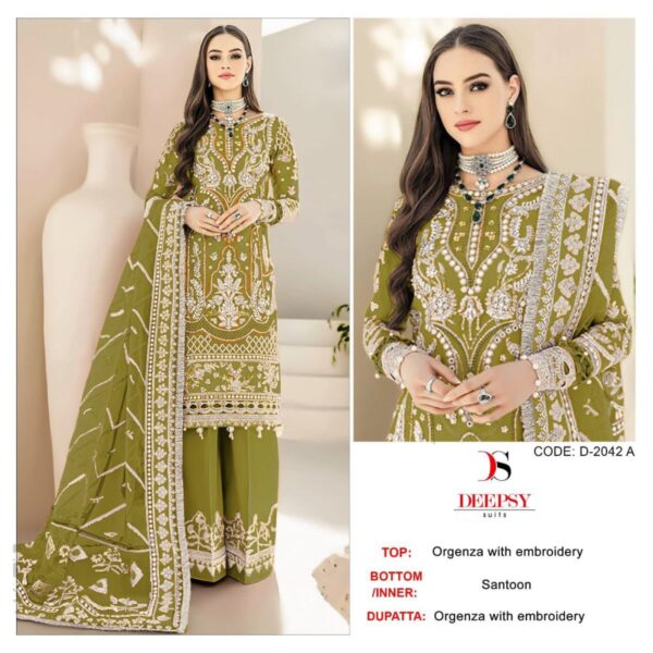 DEEPSY SUITS D 2042 PAKISTANI SALWAR SUITS IN INDIA