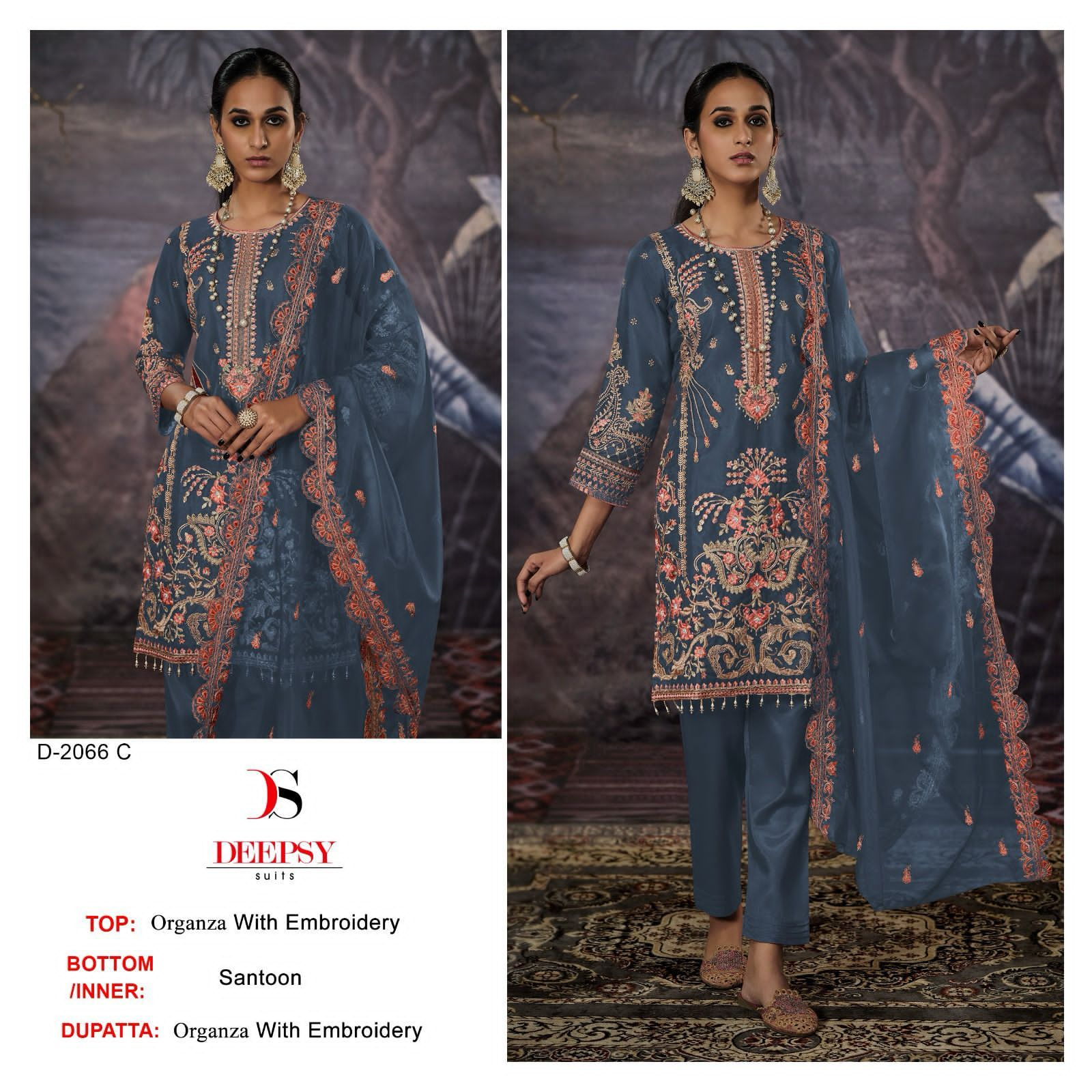 DEEPSY SUITS D 2066 PAKISTANI SALWAR KAMEEZ