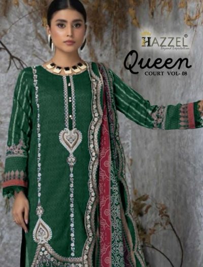 HAZZEL BEST OF QUEEN’S COURT VOL 8 SALWAR KAMEEZ SUPPLIER IN SURAT