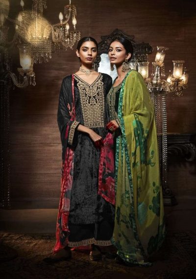 HEER NASHA DESIGNER VELVET SUITS CATALOGUE