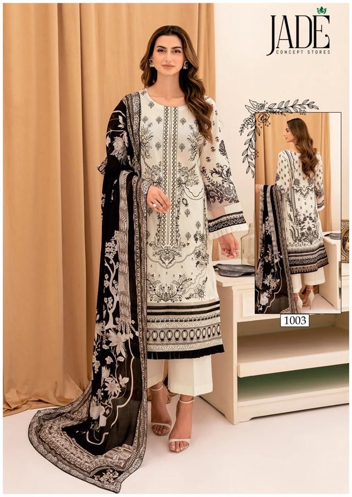 JADE CHEVRON VOL 3 & 4 PAKISTANI KARACHI SUITS