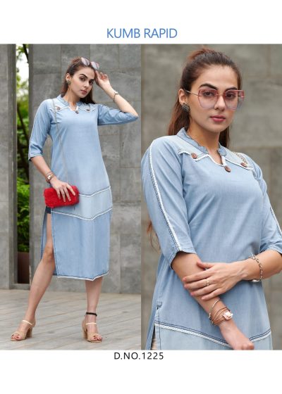 KUMB RAPID DENIM KURTIS MANUFACTURER