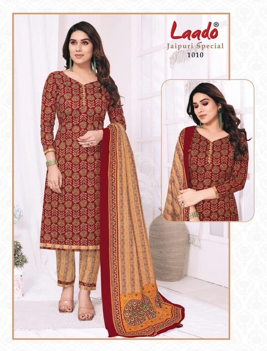 Jaipur Cotton Dress Material Without Dupatta-RSASJPOCT770062 – Weavesmart