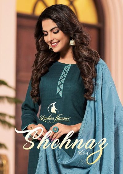 LADIES FLAVOUR SHEHNAZ VOL 4 READYMADE KURTIS