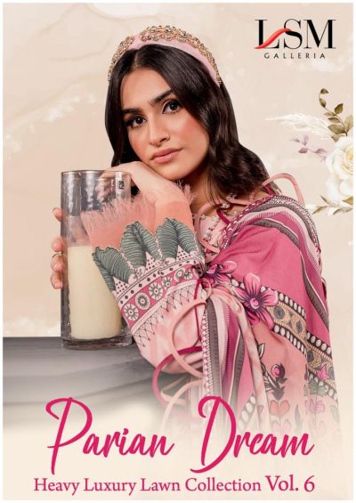 LSM PARIAN DREAM VOL 6 KARACHI SUITS