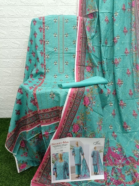 RIWAYAT E KHAS 04 COTTON PAKISTANI SUITS WHOLESALER