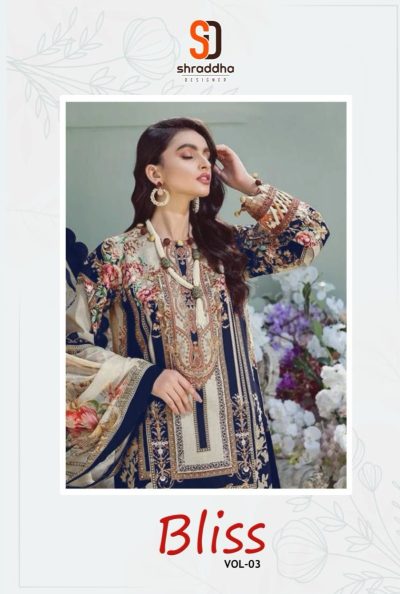 SHRADDHA DESIGNER BLISS VOL 3 PAKISTANI SUITS