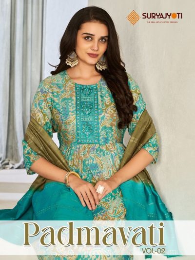 SURYAJYOTI PADMAVATI VOL 2 SALWAR SUITS