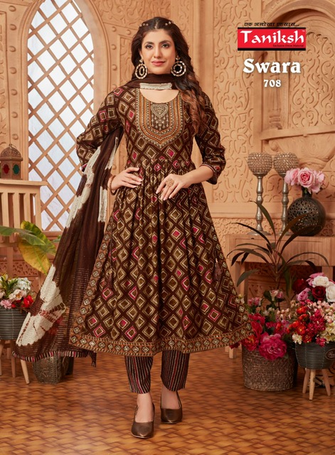 TANIKSH SWARA VOL 7 NYRA CUT KURTIS CATALOGUE