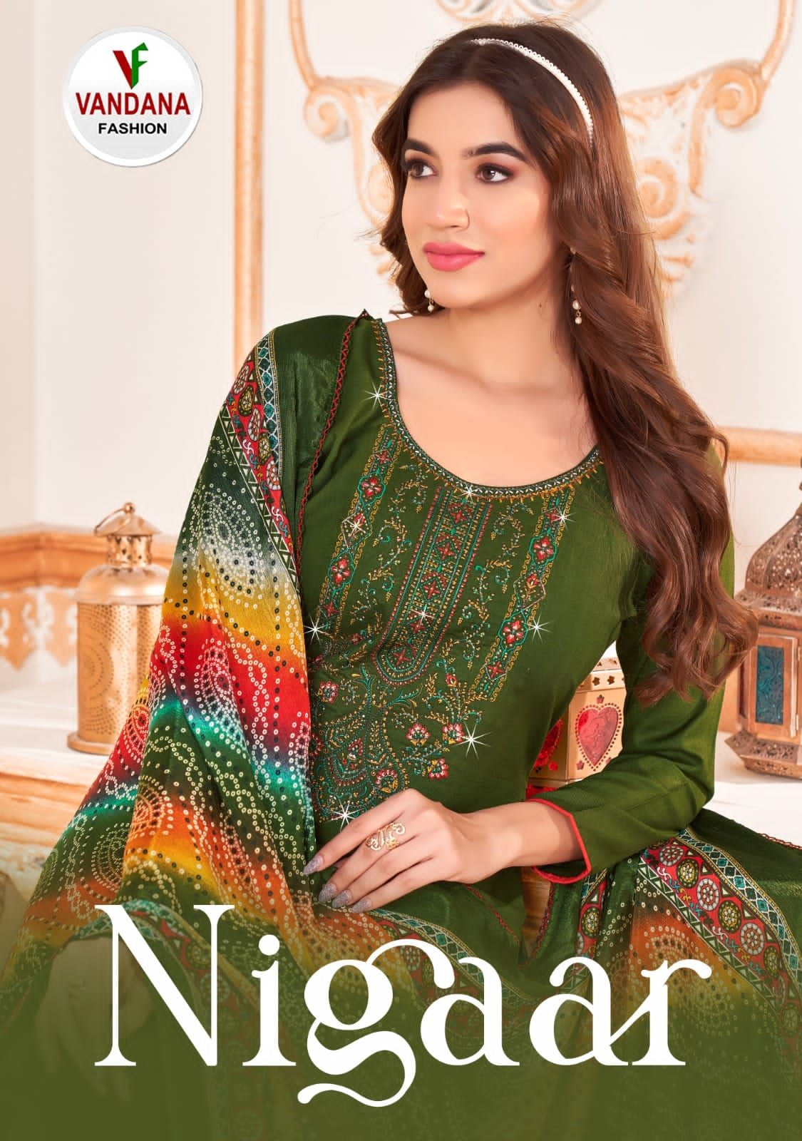 VANDANA FASHION NIGAAR SUITS AT CHEAPEST PRICE