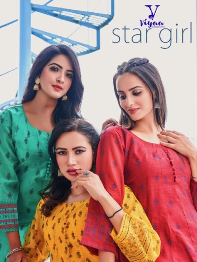 VIYAA STAR GIRL KURTIS LATEST CATALOGUE