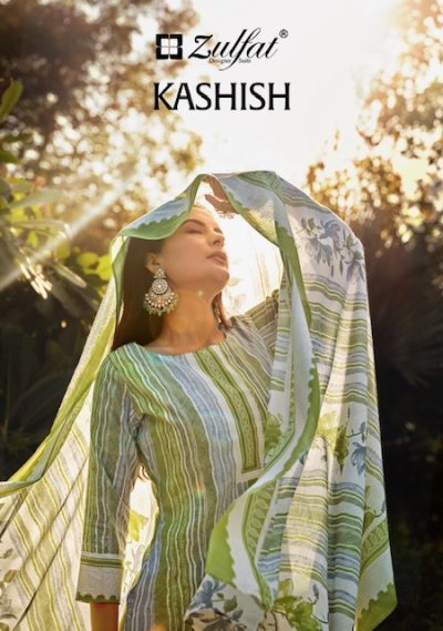 ZULFAT KASHISH LATEST SUITS CATALOGUE