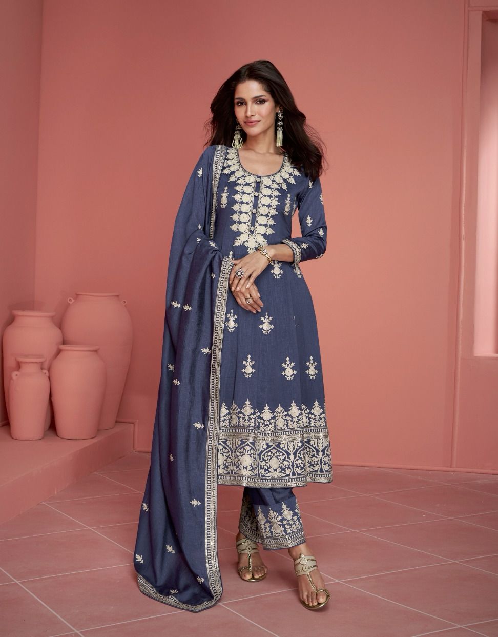 AASHIRWAD CREATION RUBINA DESIGNER SUIT WHOLESALER IN SURAT