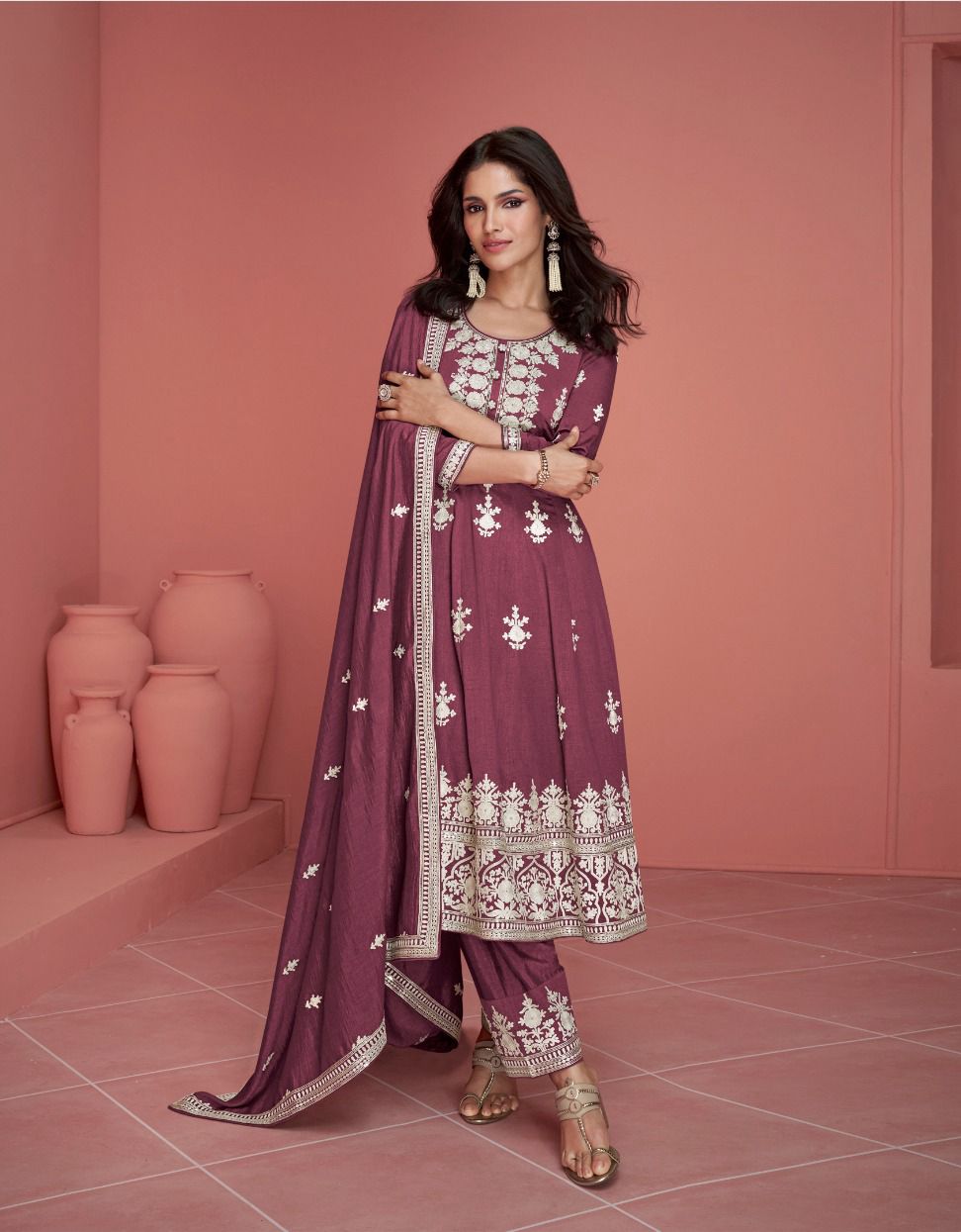 AASHIRWAD CREATION RUBINA DESIGNER SUIT WHOLESALER IN SURAT