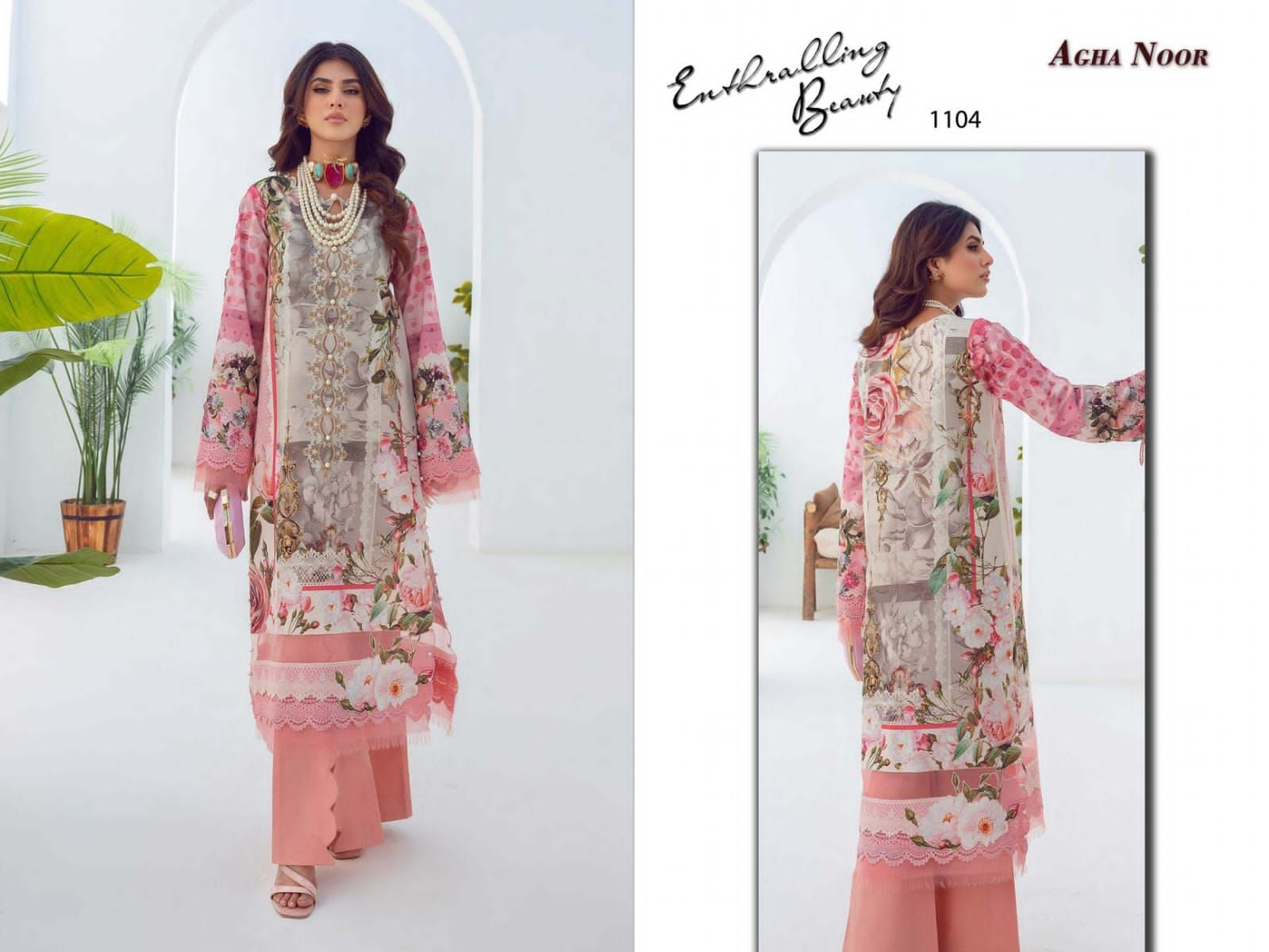 AGHA NOOR VOL 11 LAWN KARACHI SUITS SUPPLIER