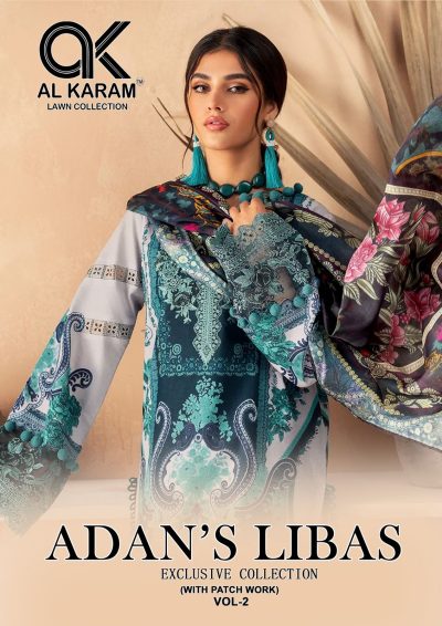 AL KARAM ADAN’S LIBAS COTTON SALWAR KAMEEZ WHOLESALER IN SURAT