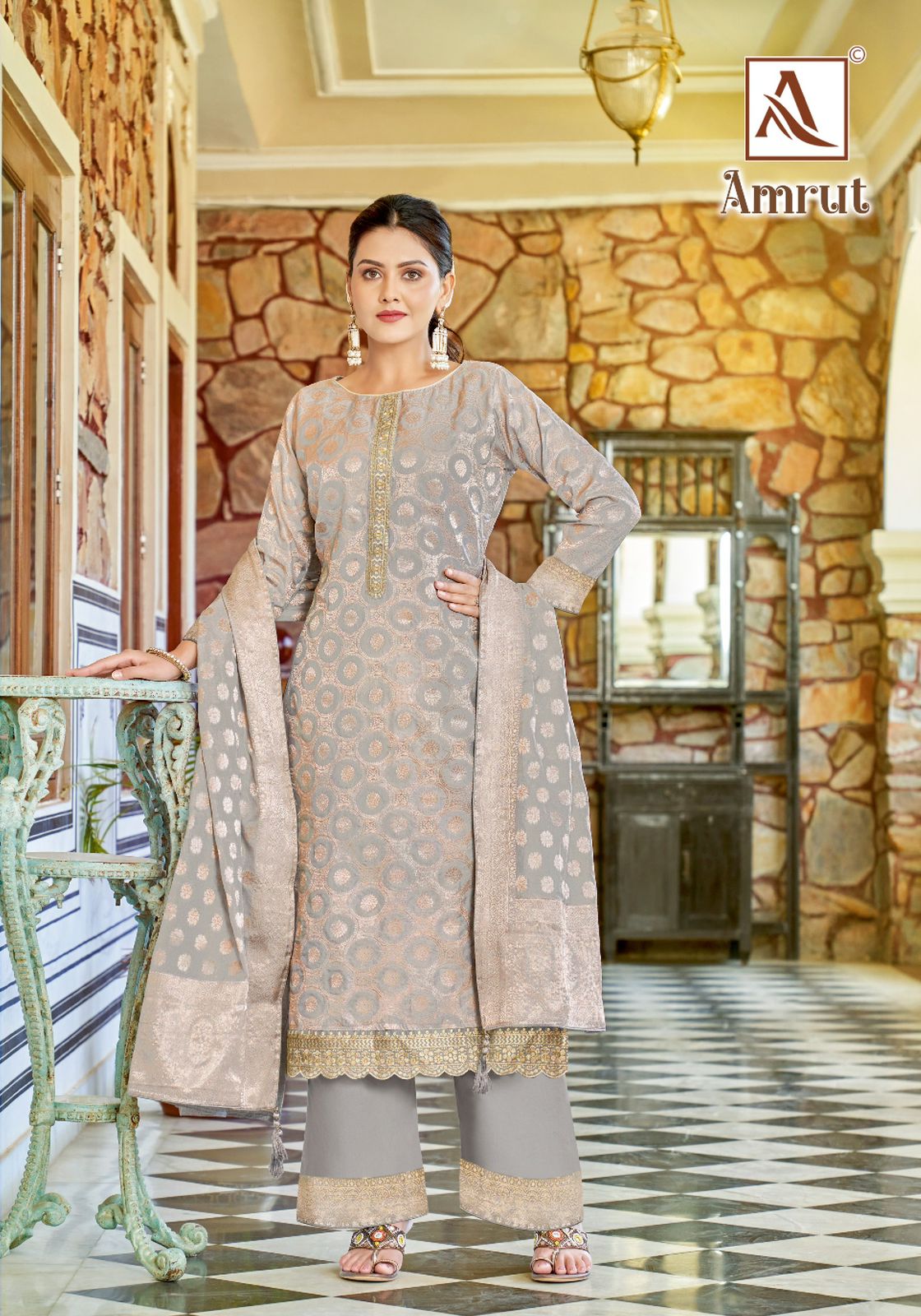 ALOK SUIT AMRUT DESIGNER SALWAR SUIT WHOLESALER IN SURAT