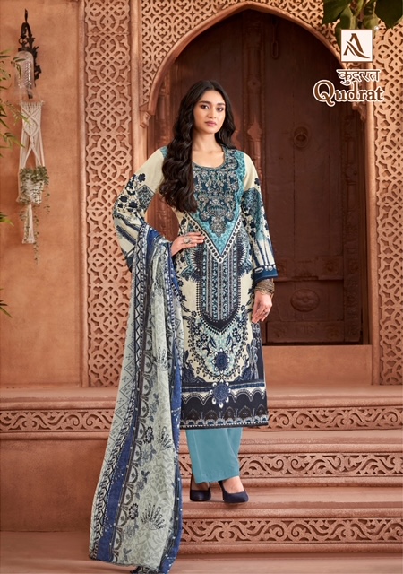 ALOK SUIT QUDRAT DIGITAL PAKISTANI SALWAR KAMEEZ DISTRIBUTOR IN SURAT