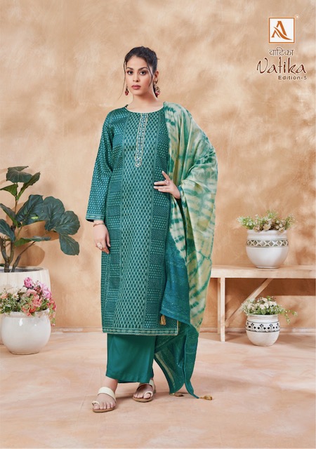 ALOK SUIT VATIKA EDITION 5 SALWAR KAMEEZ WHOLESALER