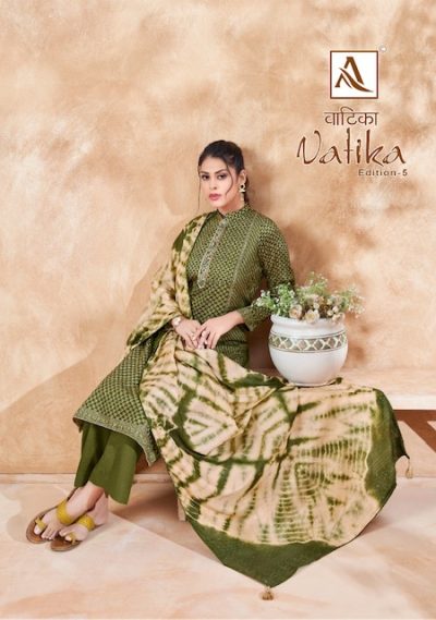 ALOK SUIT VATIKA EDITION 5 SALWAR KAMEEZ WHOLESALER