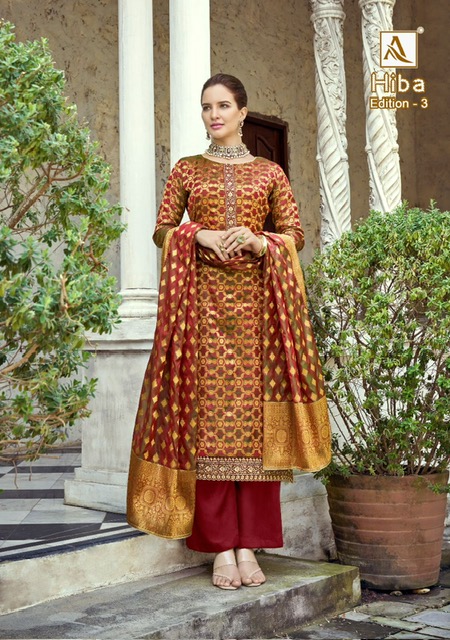 ALOK SUITS HIBA EDITION 3 SALWAR KAMEEZ WHOLESALER