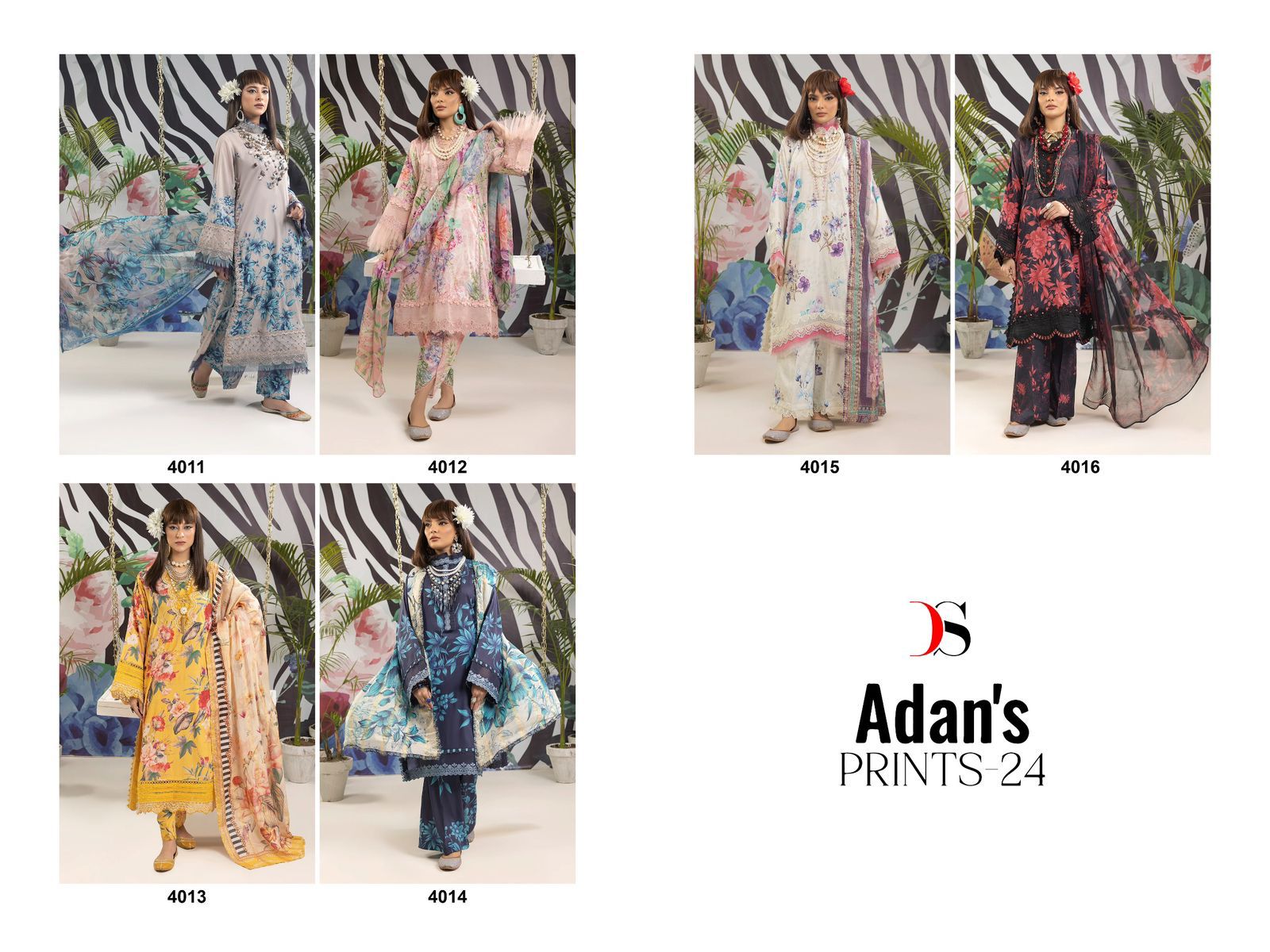 DEEPSY SUITS ADANS PRINTS 24 PAKISTANI SUITS SUPPLIER