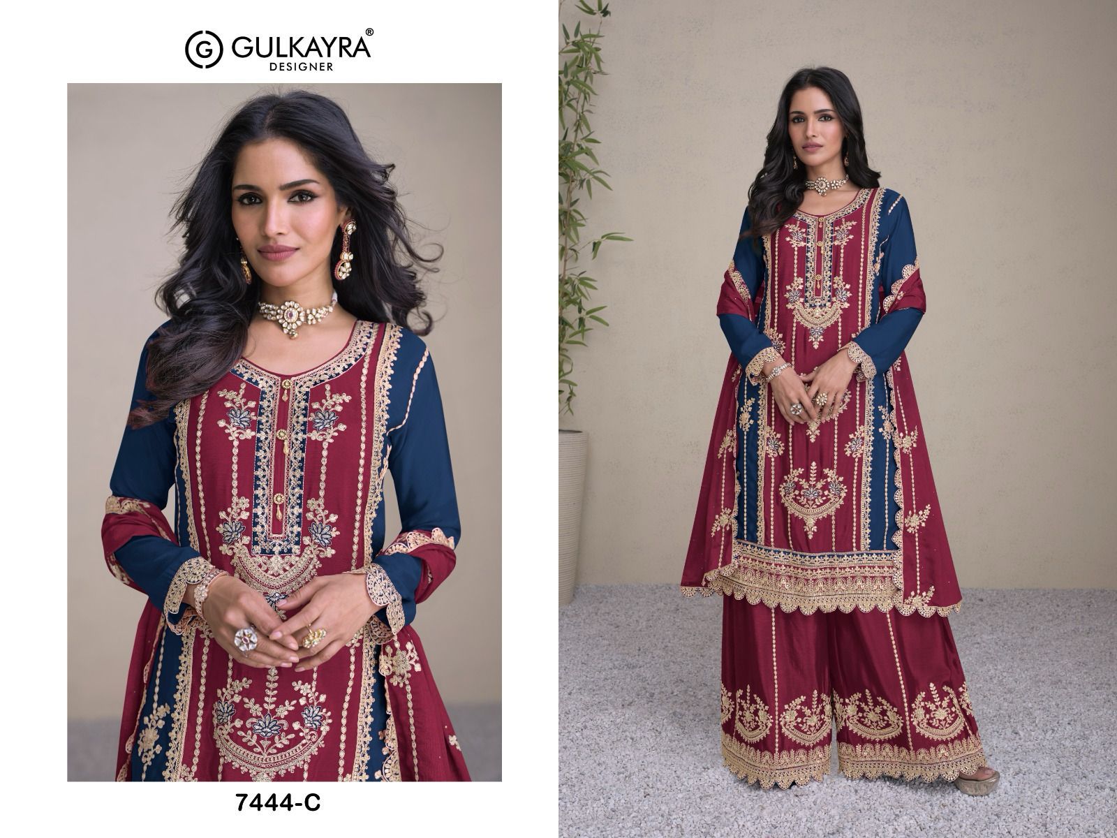 GULKAYRA DESIGNER SABINA CHINON SALWAR SUIT WHOLESALER IN SURAT