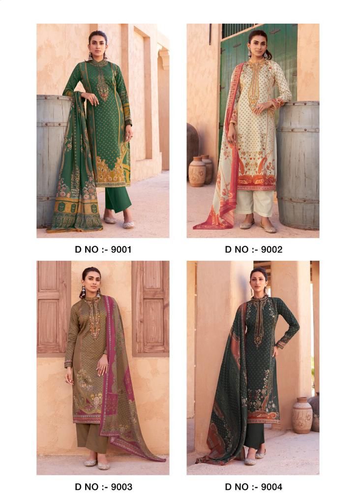 HERMITAGE MEHQADA PURE VISCOSE SUITS WHOLESALER