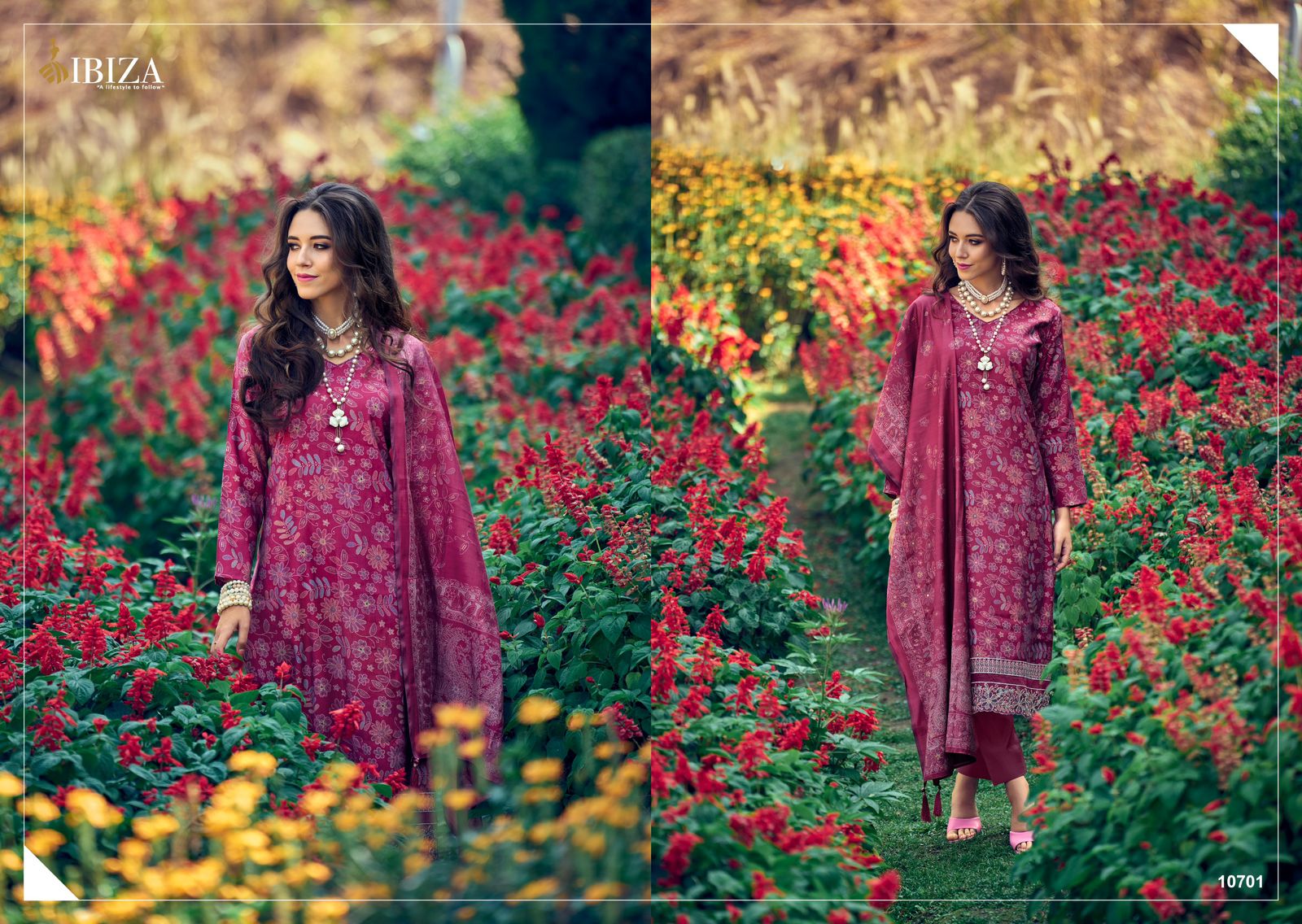 IBIZA KANTHA KARI VISCOSE SALWAR KAMEEZ WHOLESALER IN SURAT