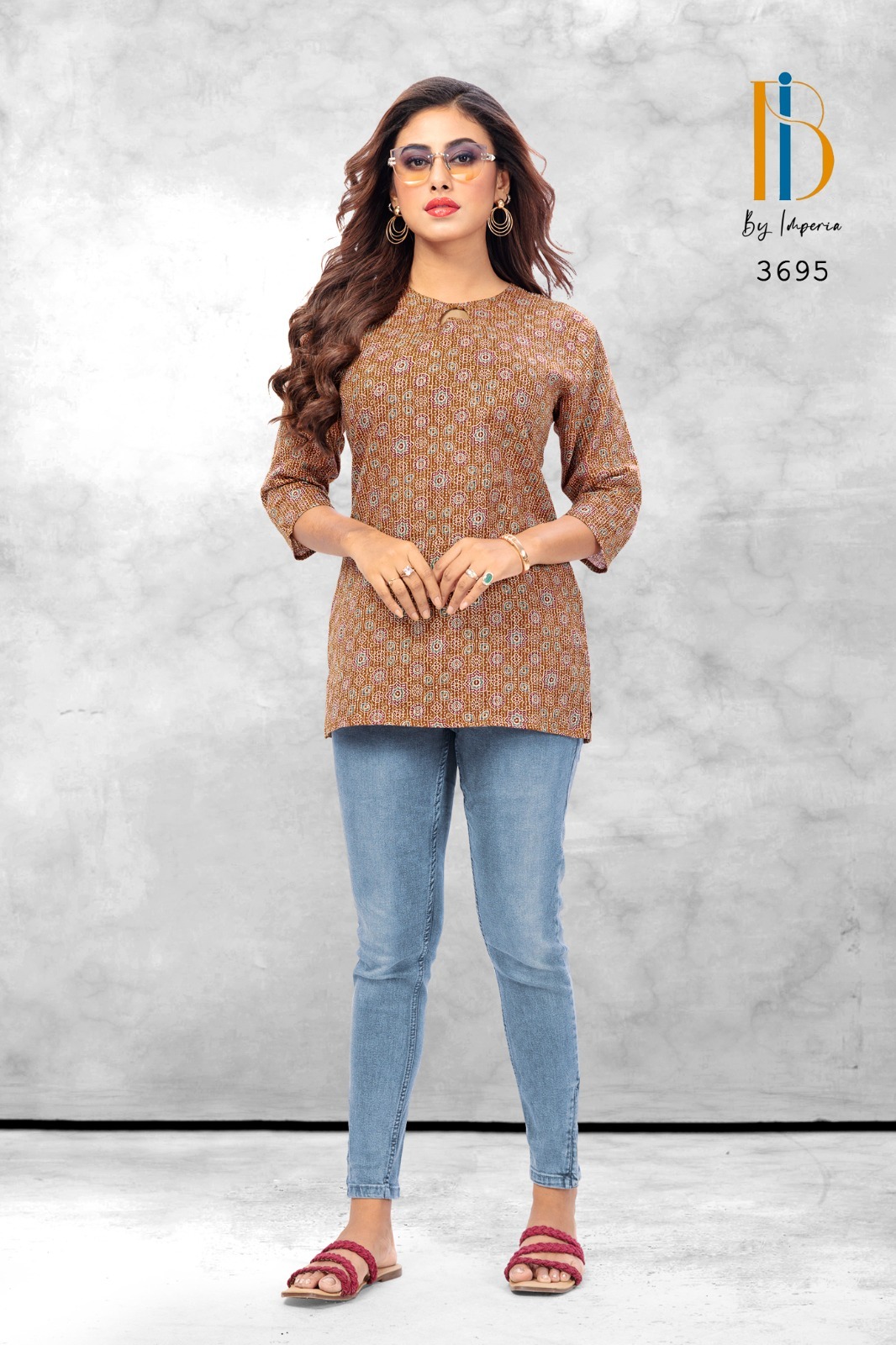 IMPERIA NAVJIVAN COTTON SHORT KURTI DISTRIBUTOR IN SURAT