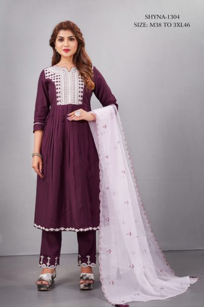 JIVORA SHYNA VISCOSE READYMADE KURTIS DISTRIBUTOR IN SURAT