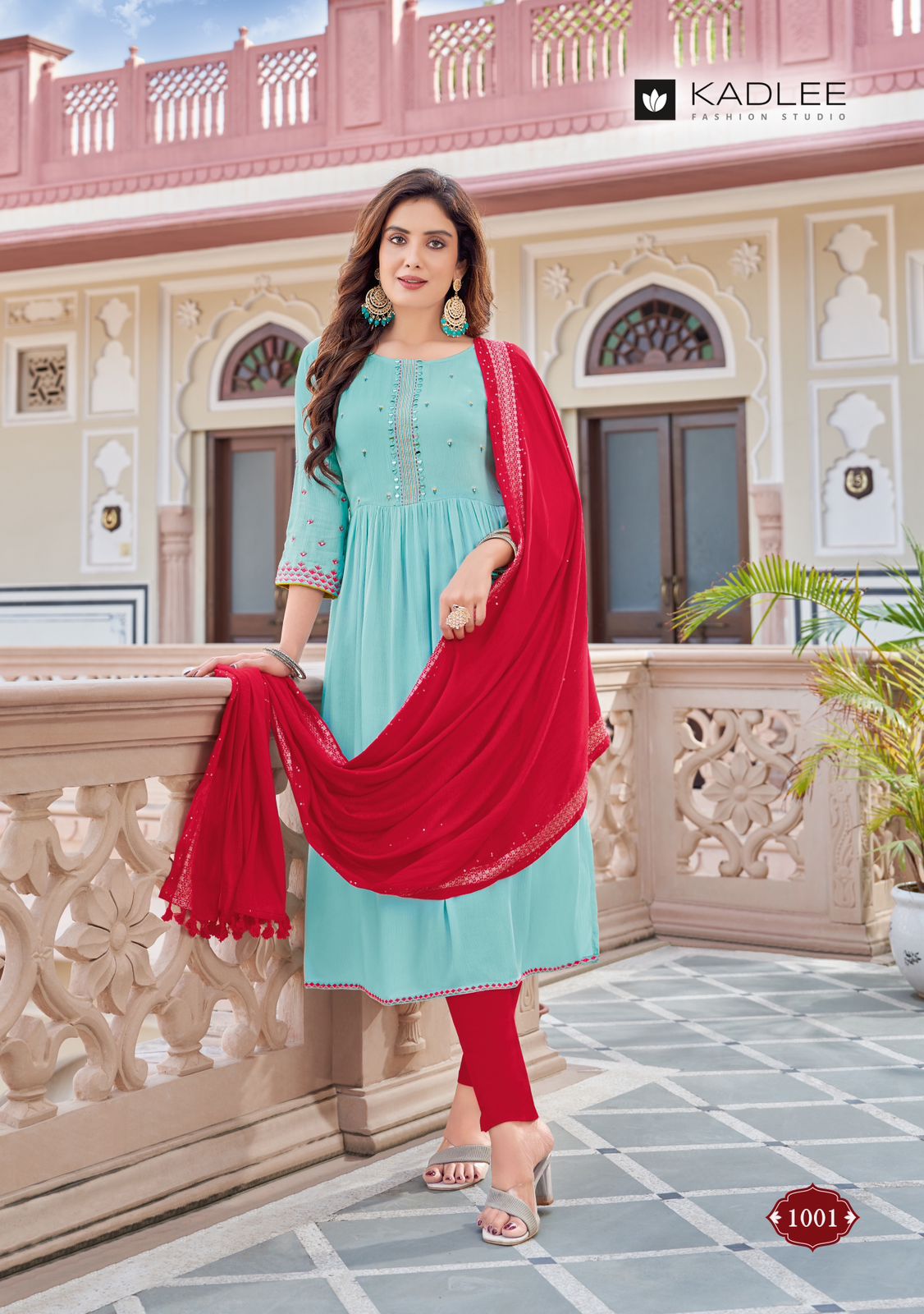 KADLEE FEEZA READYMADE RAYON KURTI CATALOGUE WHOLESALER IN SURAT