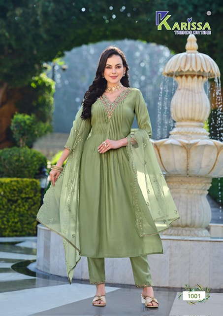 KARISSA ZARAA VISCOSE READYMADE KURTI DISTRIBUTOR IN SURAT