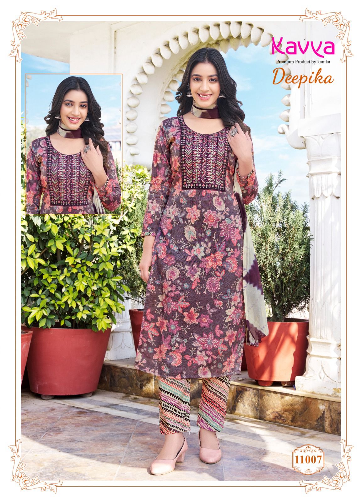 KAVYA DEEPIKA VOL 11 KURTIS LATEST CATALOGUE