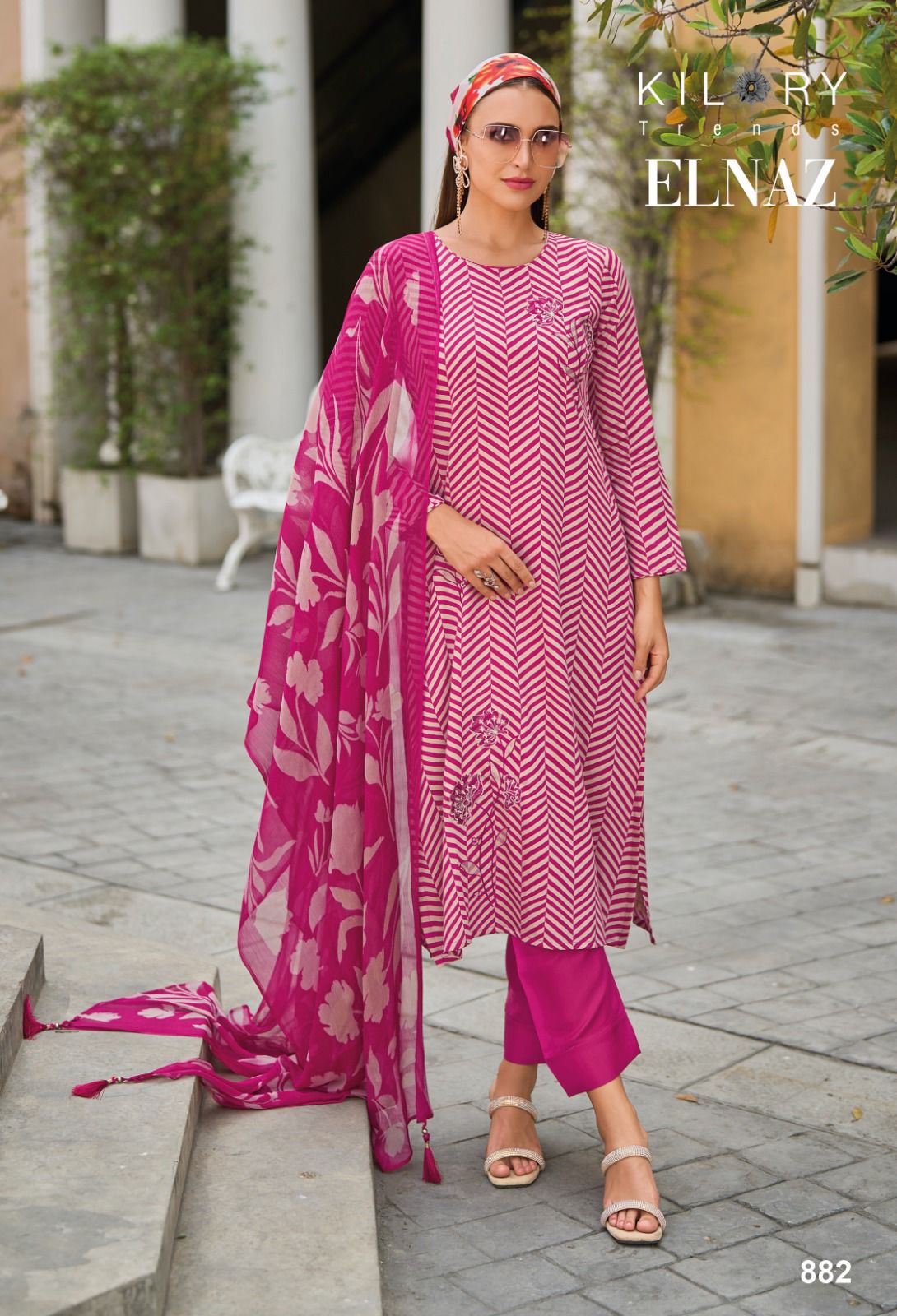 KILORY TRENDS ELNAZ JAM COTTON SALWAR KAMEEZ WHOLESALER IN SURAT