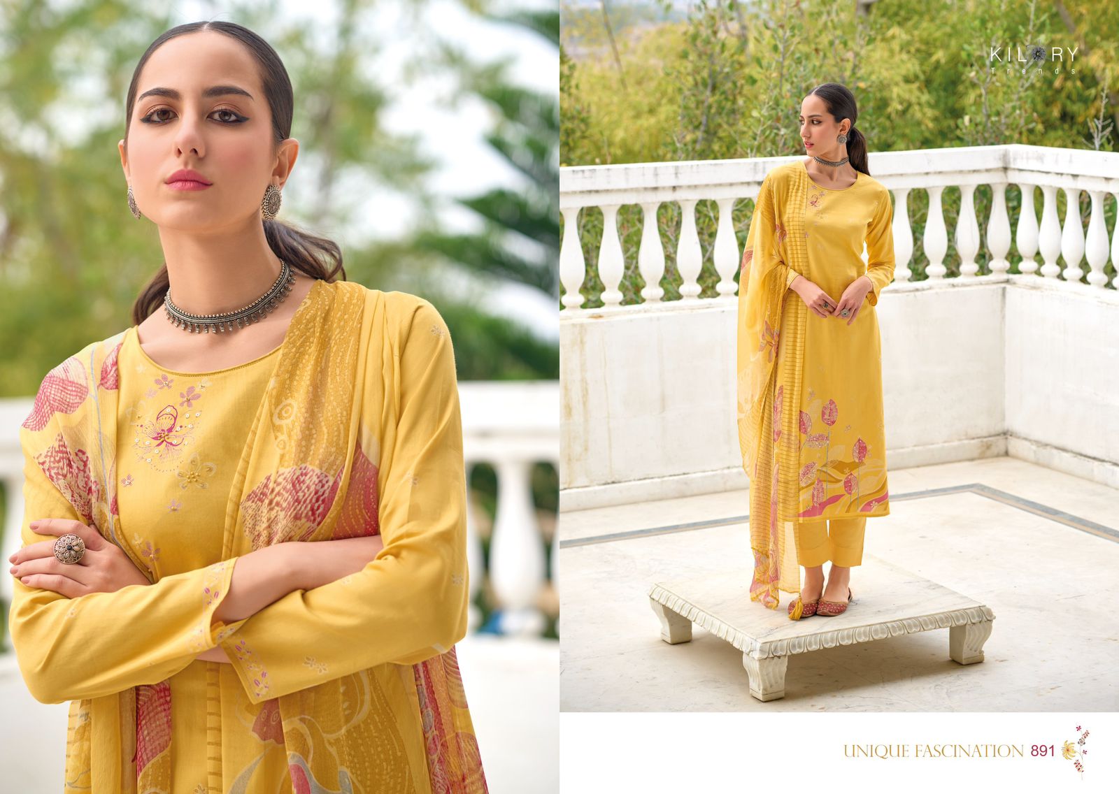 KILORY TRENDZ ROZANA PURE COTTON SALWAR KAMEEZ WHOLESALER IN SURAT