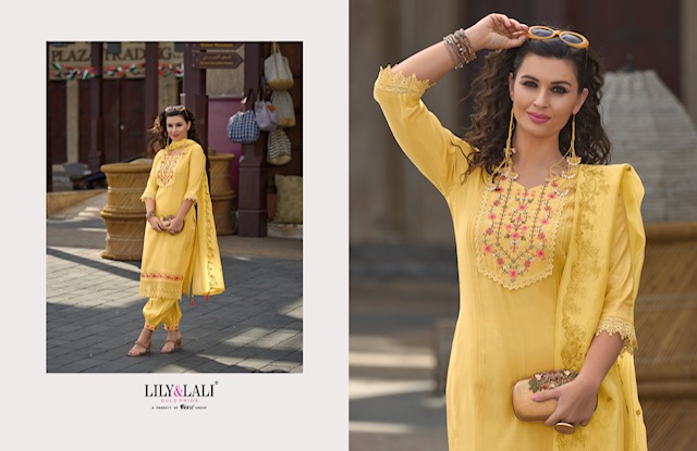 LILY & LALI AFGHANI VOL 3 HANDWORK KURTIS LATEST CATALOGUE