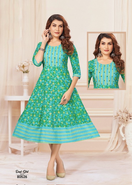 MAYRA DESI GIRL VOL 2 GOWN KURTI WHOLESALER IN SURAT