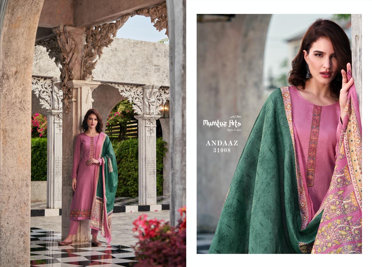 MUMTAZ ARTS ANDAAZ EMBROIDERY SALWAR SUIT DISTRIBUTOR IN SURAT