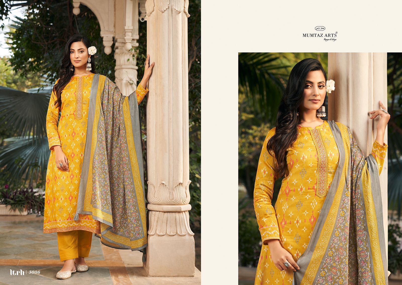 MUMTAZ ARTS ITRH VISCOSE SALWAR KAMEEZ WHOLESALER IN SURAT