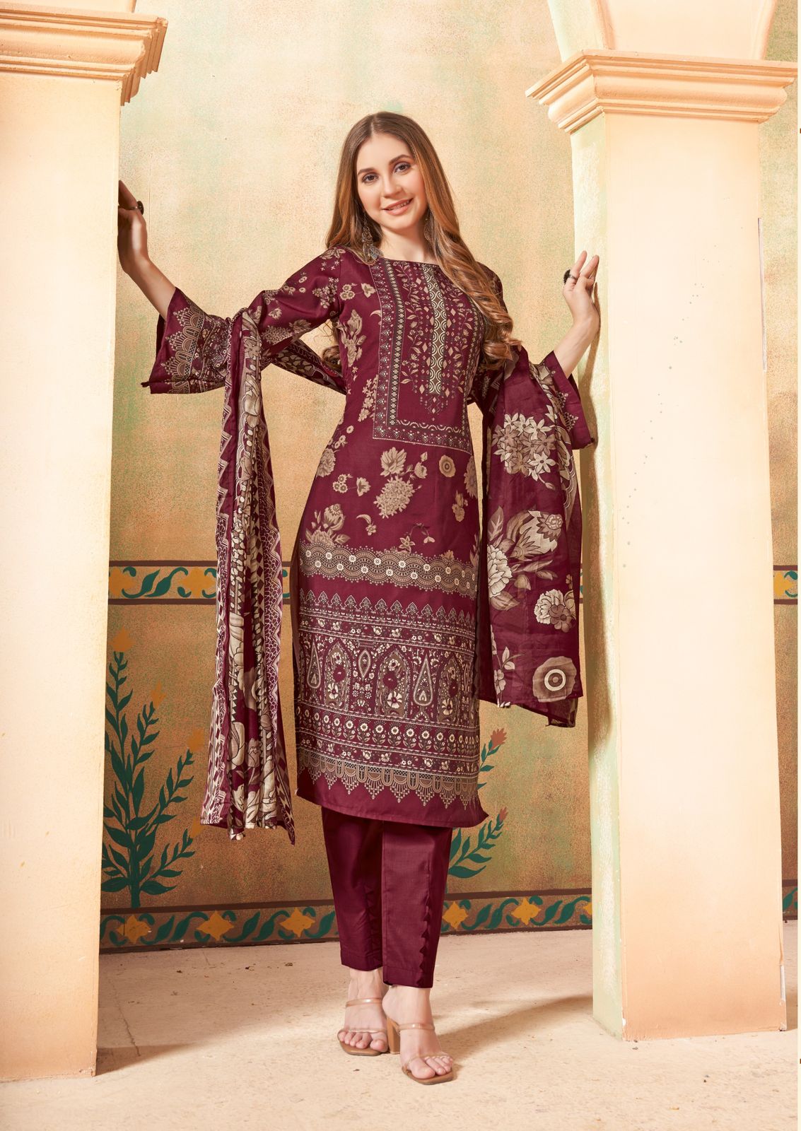 NAFISHA COTTON ESRA KARACHI SUITS VOL 4 SALWAR KAMEEZ SUPPLIER IN SURAT