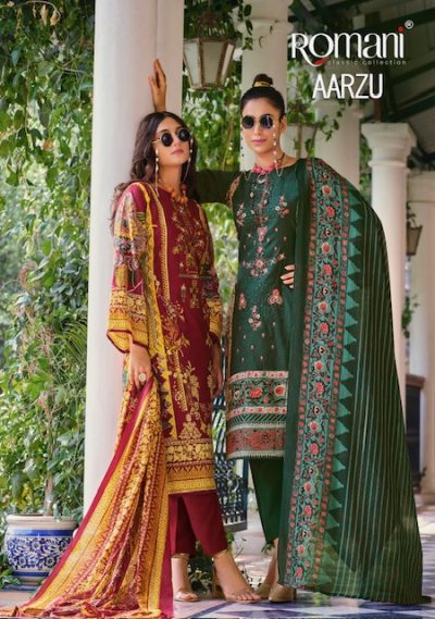 ROMANI AARZU SUITS LATEST CATALOGUE