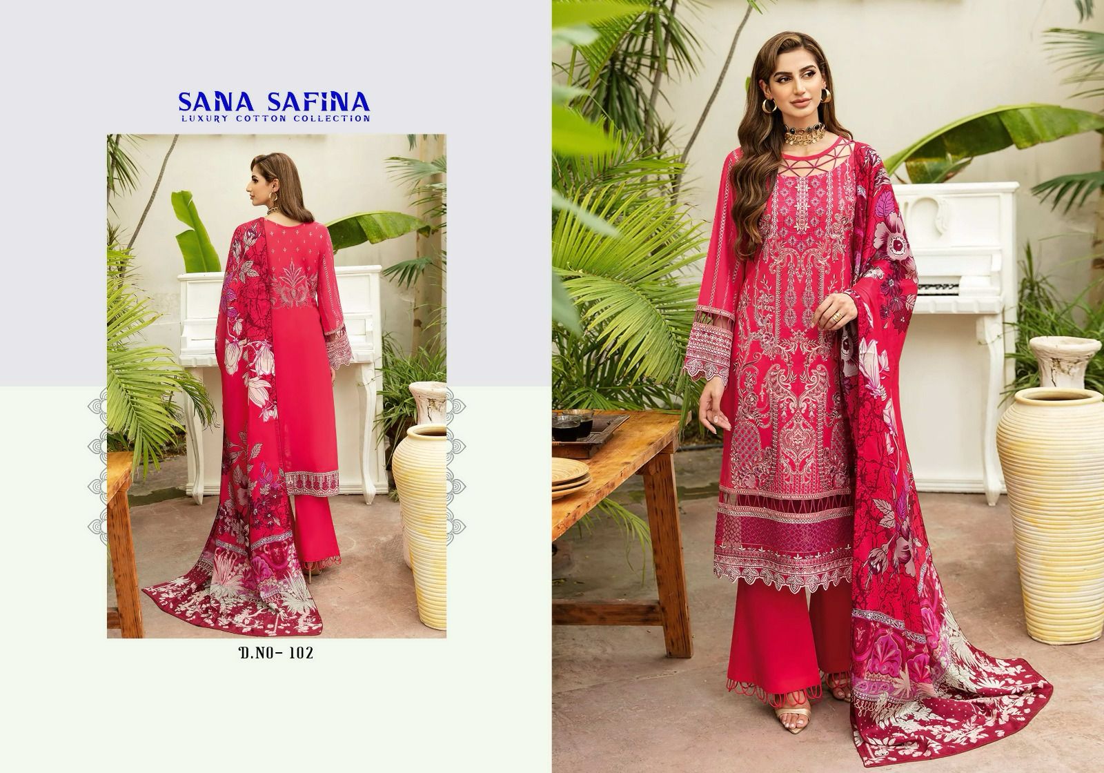 SANA SAFINAZ VOL 1 PAKISTANI LAWN KARACHI SUITS