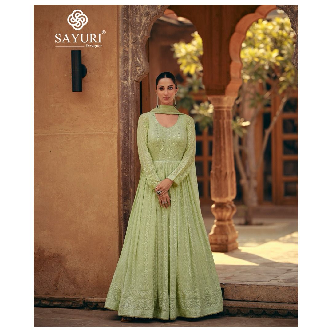 SAYURI DESIGNER KAVYA FANCY SUITS DISTRIBUTOR IN SURAT