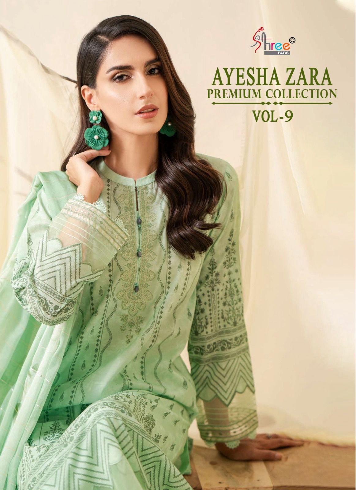 SHREE FABS AYESHA ZARA PREMIUM COLLECTION VOL 9 SALWAR SUIT SUPPLIER IN SURAT