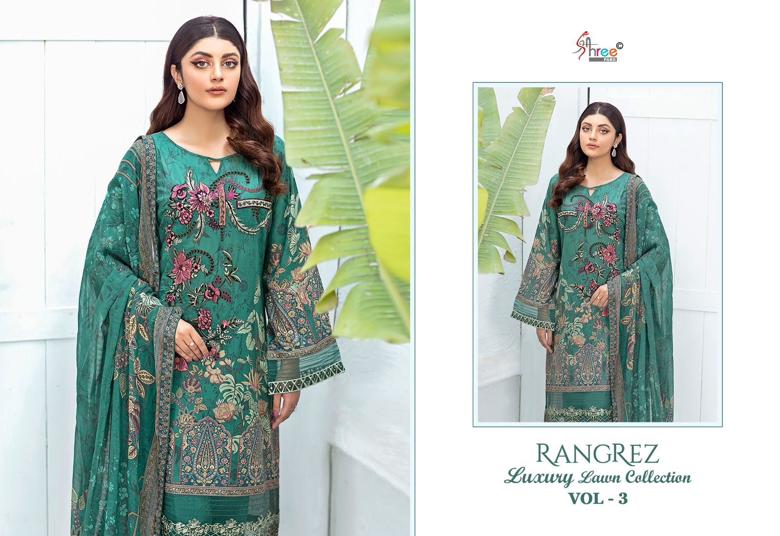 SHREE FABS RANGREZ VOL 3 PAKISTANI SUITS AT BEST PRICE